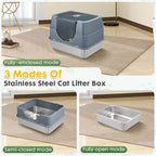 Stainless Steel Litter Box - Image 3