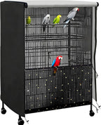 Universal Bird Cage Cover, Pet Cage Cover, 100% Shading Oxford Cloth by MIEUXLLEY