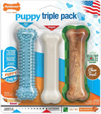 Nylabone New Puppy Starter Kit, Chew Toys & Natural Chew Treat - Image 10