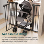 Cumbor 36" Extra Tall Baby Gate - Image 8