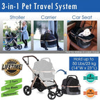 HPZ Pet Rover Prime 3-in-1 Luxury Dog/Cat Stroller - Image 2