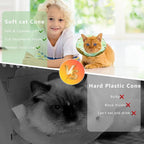 Cat Cone Collar Soft, Adjustable Cat Recovery Collar Kitten Cones to Stop - Image 6