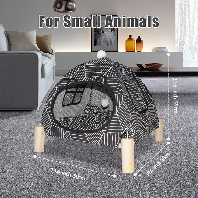 Pozico Portable Cat Tent Bed – Foldable Indoor Tent Bed - Image 3