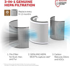 Honeywell Allergen Plus Compact HEPA Small Room Air Purifiers - Image 3