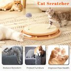 Cat Scratcher, Cat Natural Sisal Scratching Pad, Kitten Interactive Toy - Image 3
