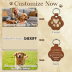 Eunigem Personalized Pet Hair Keychain - Image 2