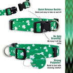 Native Pup St Patricks Dog Collar- Saint Patrick Green Shamrock Pet Collars- - Image 4
