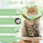 Cat Cone Collar Soft, Adjustable Cat Recovery Collar Kitten Cones to Stop - Image 3