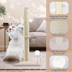 36 Inch Tall Cat Scratching Post – Sisal Cat Scratcher - Image 2