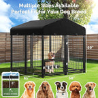 Sino Luban 2PCS Outdoor Dog Kennel Outside Run - Image 6