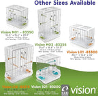 Vision M02 Wire Bird Cage, Bird Home - Image 7