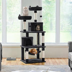 Yaheetech 62.5inches Cat Tree Cat Tower Cat Condo - Image 2