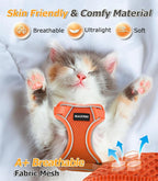 Halypet Cat Harness and Leash Set Escape Proof Adjustable Cat Leash Comfortable - Image 3