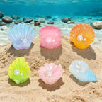 MIUPOO Glow Pearl Shell, Betta Stones, Glow in The Dark Crystal, Bonsai Decor - Image 4