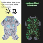 Fleece Dog Pajamas for Small Dogs Boy Warm Winter Dog Clothes Pjs Cute Extra - Image 5