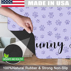 Personalized Dog Cat Mat with Name Photo Custom Placemat Feeding Mats - Image 4