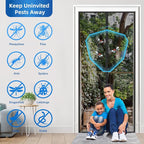 Upgraded PET Mesh Magnetic Screen Door, Stronger Than Fiberglass and Polyester - Image 7