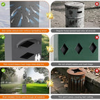 Dog Waste Station Outdoor, Pet Waste Disposal Station Rustproof Aluminum - Image 8