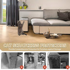 Climbing Cat Scratcher Mat Trimmable Cat Scratching Post Carpet 157.4’’x15.8’’ - Image 5