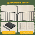 Yaheetech Expandable Dog Playpen, 8 Panel 32 inch Puppy Playpen - Image 9
