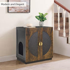 unipaws Tall Cat Litter Box Enclosure - Image 3