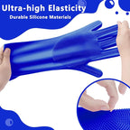 Pet Grooming Gloves—Heat Resistant Dog Washing Gloves - Image 5
