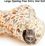 Tempcore Pet Cat Tunnel Tube Cat Toys 3 Way Collapsible, Cat Tunnels - Image 4