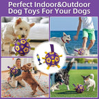 QDAN Dog Ropes Toys, Soccer Ball - Image 5