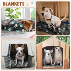 Tegeme 8 Pcs Fleece Dog Blankets - Image 4