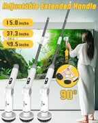 fishkeeper 8-in-1 Electric Aquarium Cleaning Brush - Image 6