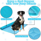 Dog Cooling Mat for Dogs, Pet Cooling Pad Bed for Dog Easy Washable for All - Image 2