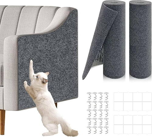 2 Pcs Total 78.8"x15.8" Cat Scratch Mat, Cat Scratch Couch Furniture Protector by Unknown