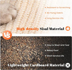 Cat Scratcher, Cat Natural Sisal Scratching Pad, Kitten Interactive Toy - Image 4