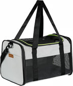 Cat Carrier - Portable Foldable Dog Pet Carrier, Soft-Sided Pet Bag up to 15 Lbs by Akinerri