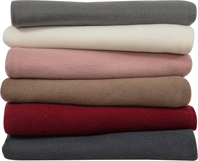 Fleece Throw Blanket Set Bulk for Travel Kids Outdoor Wedding Pet - Image 2