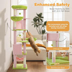 71.2" Large Cat Tree for Multi-Cat Households - Image 6