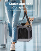 Airline Approved Cat Carrier, Pet Carrier Soft-Sided, Portable Dog Carrier - Image 2