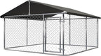 Outdoor Dog Enclosure Heavy Duty Dog Kennel House Mesh Dog Big Cage Pet Kennel by ATTAV