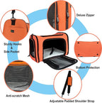 Soft Sided Carrier for Small Medium Cats Dogs, TSA Airline Approved Collapsible - Image 6
