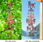 Outdoor Dog Wind Chimes, Gifts for Mom & Grandma & Woman & Family & Neighbor - Image 6