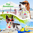Weewooday 50 Pcs Fruit Dog Bandanas Bulk - Image 2