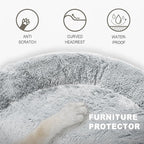 Tinaco Calming Dogs/Cats Bed Mats, Dog Pad Washable Removable Couch Cover - Image 4