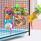KATUMO Parrot Toys, Large-Sized Bird Shredder Wall Mat Parakeet Foraging - Image 5