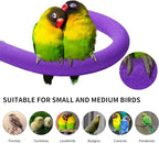 U Shape Parrot Perch Stand Toy Bird Platform Sand Paw Grinding Clean Stick - Image 4