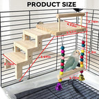 kathson Bird Perches Cage Toys - Image 2