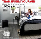 Honeywell HEPA Air Purifier for Home, 1733 Ft² Rooms in 1 hour, Air Quality - Image 9