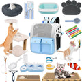 Kitten Starter Supplies Starter Kit, Including Bed, Litter Mat, Bowls and More by BERXOL
