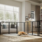 Yaheetech Dog Playpen Outdoor, 40 inch 24 Panels Dog Pen Indoor Heavy Duty - Image 3
