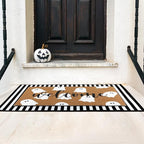 Tinideya 2 Pcs Door Mat Welcome Non Slip Coir Mats Floor Layering Doormats - Image 5