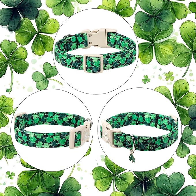 St Patricks Day Dog Collar for Giant Large Dogs - Image 7